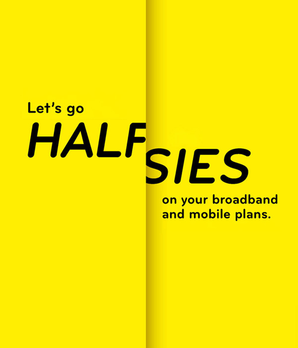 text on yellow background 