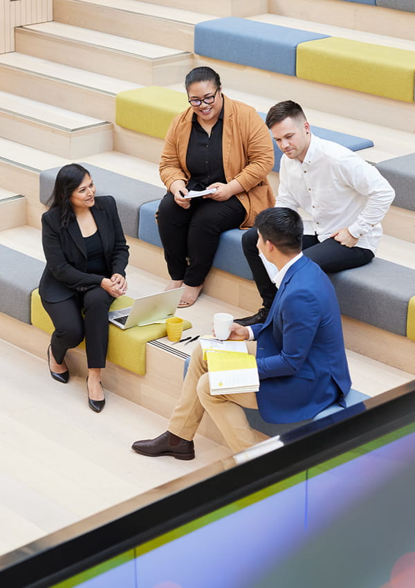 Staff at Mercury's Broadway office