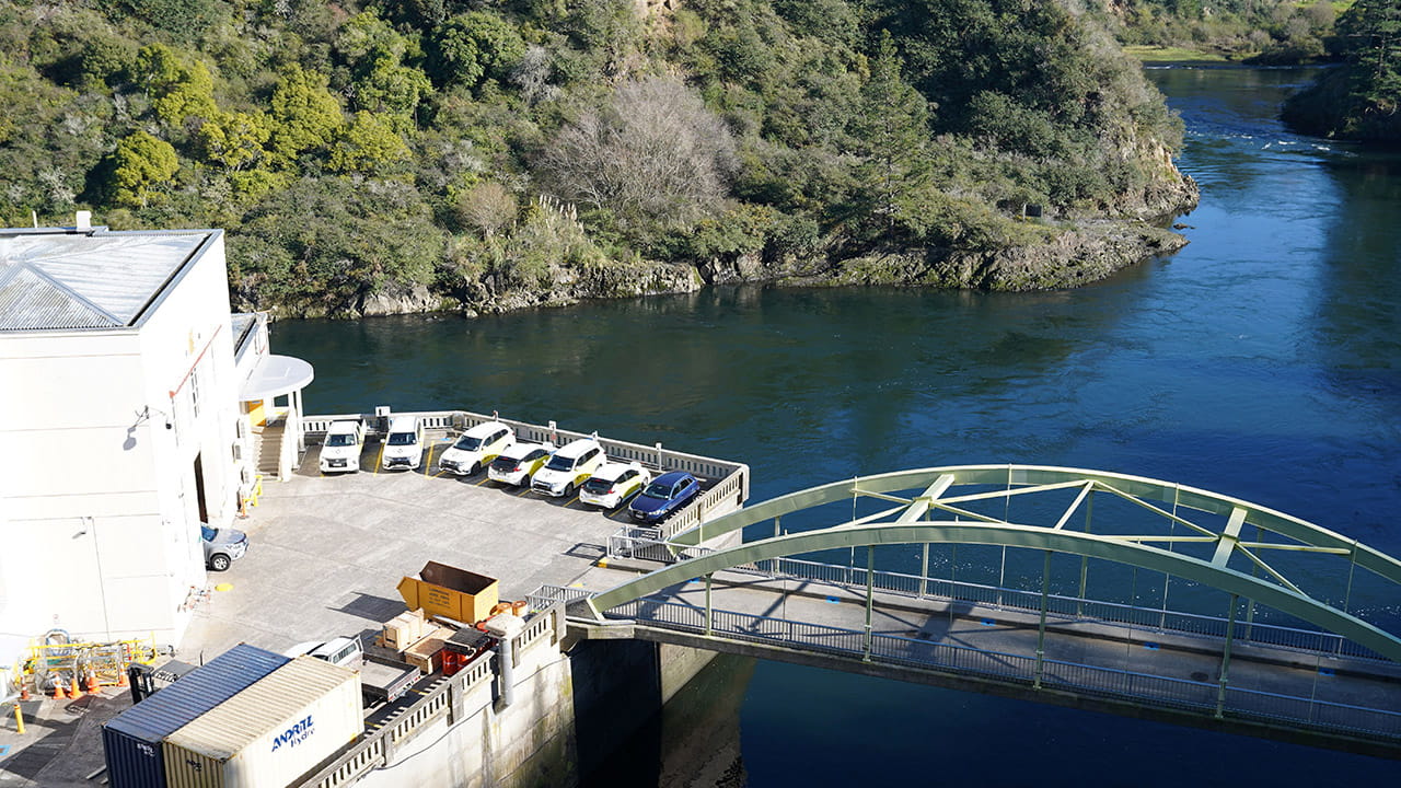 Mercury Karapiro Hydro Power Station