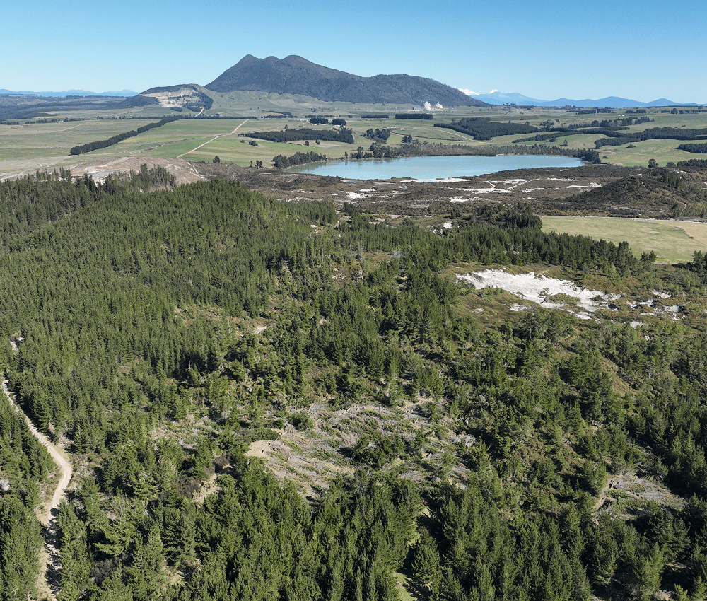 Geothermal landscape