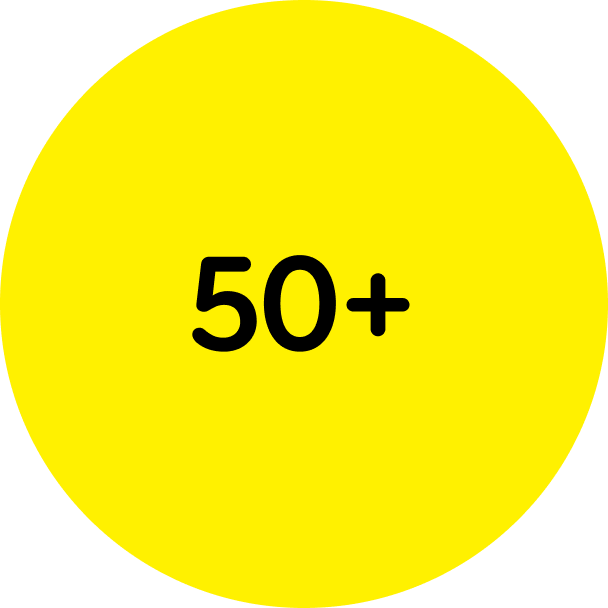 50+.